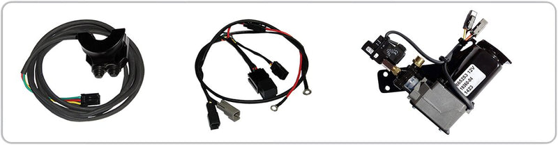 Air Dyna Air Suspension Anodized For Harley Davidson FLD 1690 2012-2013 - 330.00 MM