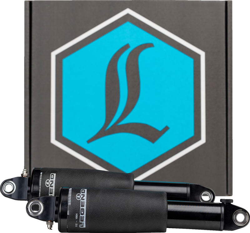 Air-A Adjustable FL Air Suspension Anodized / Black For Harley Davidson FLH 1868 ABS 2021 - 330.20 MM