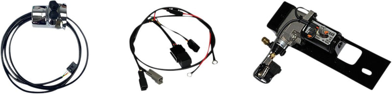 Air-A Adjustable FL Air Suspension Anodized / Black For Harley Davidson FLTRK 1868 ABS 2020-2024 - 330.20 MM