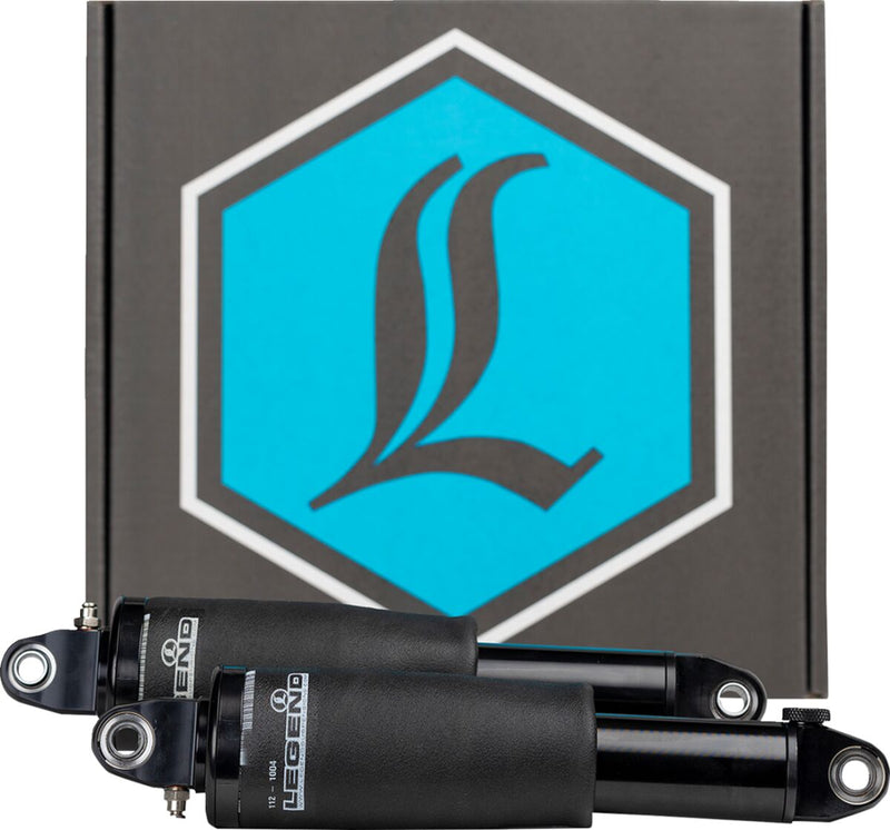 Air-A Adjustable FL Air Suspension Anodized / Black For Harley Davidson FLHFB 1868 ABS 2023 - 330.00 MM