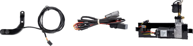 Air-A Adjustable FL Air Suspension Anodized / Black For Harley Davidson FLHFB 1868 ABS 2023 - 330.00 MM