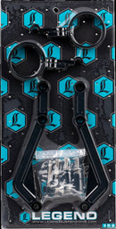 REVO ARC Billet Remote Reservoir External Mounts Anodized / Black For Harley Davidson FLH 1868 ABS 2021