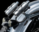 REVO ARC Billet Remote Reservoir External Mounts Anodized / Clear For Harley Davidson FLH 1868 ABS 2021