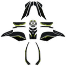 3D Motorcycle Stickers - Full Kit For QJMotor SRT 700 X 2024>2026