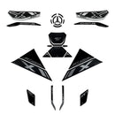 3D Motorcycle Stickers - Full Kit For QJMotor SVT 650 X 2024>Current