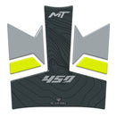 3D Motorcycle Stickers - Tank Pad For CFMoto 450 MT 2023>2026