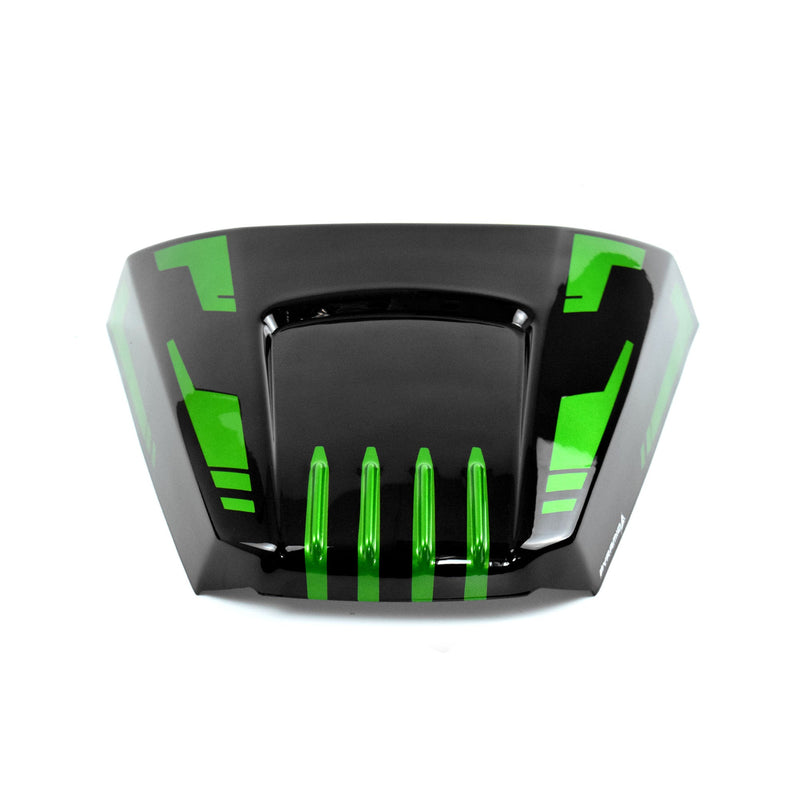 Seat Cowl Metallic Diablo Black / Golden Blazed Green For Kawasaki ZZR 1400 2012-Current