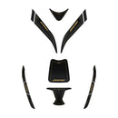 3D Motorcycle Stickers - Basic Kit For Zontes ZT350E 2023>2026