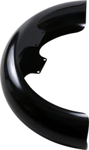 Hugger Series Front Fender Black For Harley Davidson FLST 1340 1990 - 40.6 CM