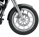 Hugger Series Front Fender Black For Harley Davidson FLSTC 1340 1999 - 53.34 CM