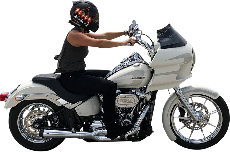 Hugger Series Front Fender Black For Harley Davidson FLST 1340 1990 - 53.34 CM