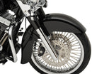 Benchmark Front Fender for Dresser Black For Harley Davidson FLH 1868 ABS 2021 - 40.6 CM