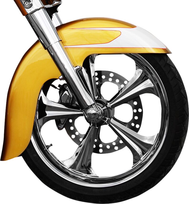 Benchmark Front Fender for Dresser Black For Harley Davidson FLH 1868 ABS 2021 - 53.3 CM