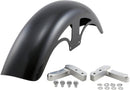 Hugger Series Front Fender with Mounting Blocks for Softail/Dyna Black For Harley Davidson FXDB 1690 ABS 2016-2017 - 48.3 CM