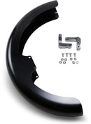 Hugger Series Front Fender with Mounting Blocks for Softail/Dyna Black For Harley Davidson FXBB 1750 ABS 2018-2020 - 48.3 CM