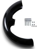 Hugger Series Front Fender Black For Harley Davidson FLHC 1750 ABS 2020-2022 - 482.60 MM