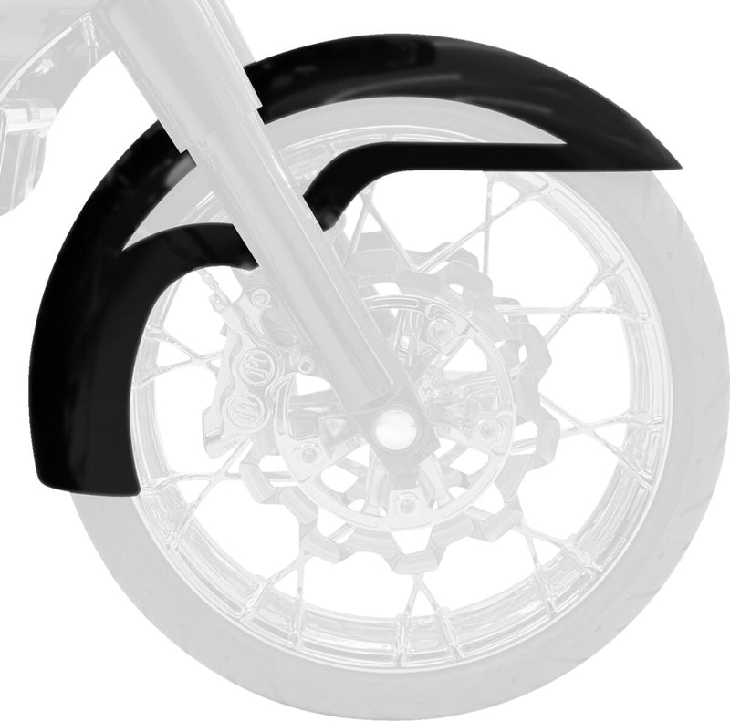 Ventana Fender Black For Harley Davidson FLH 1868 ABS 2021 - 40.6 CM