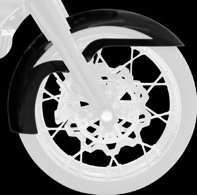 Ventana Fender Black For Harley Davidson FLH 1868 ABS 2021 - 53.3 CM