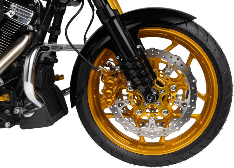 Front Fender For Henry Fit Black For Harley Davidson FLH 1868 ABS 2021 - 40.64 CM