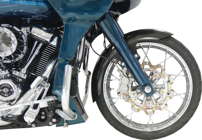Front Fender For Henry Fit Black For Harley Davidson FLH 1868 ABS 2021 - 53.34 CM
