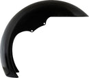 Hugger Series Front Fender Black For Harley Davidson FLHXU 1977 ABS 2025 - 40.6 CM