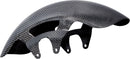 Carbon Fiber 19" Cafe Front Fender Black / Gloss For Harley Davidson FLHXSE 1977 ABS
