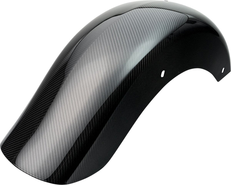 Carbon Fiber Rear Fender Black / Gloss For Harley Davidson FLD 1690 2012-2013