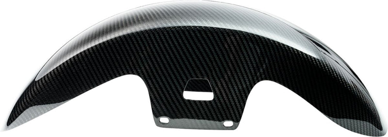 Carbon Front Mid Length Fender Black / Gloss For Harley Davidson FLD 1690 ABS 2014-2016