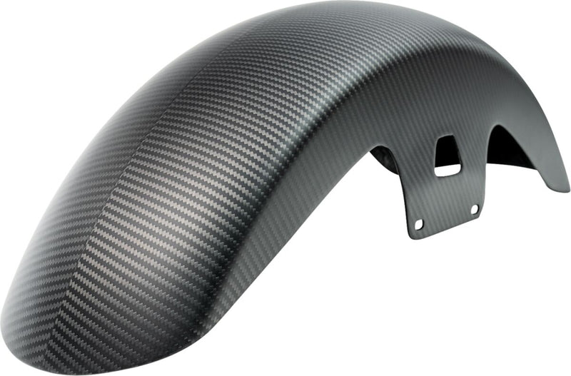 Carbon Front Mid Length Fender Black / Matt For Harley Davidson FLD 1690 ABS 2014-2016