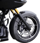 Carbon Fiber 18" Fat Wrapper Front Fender Black / Carbon Fiber For Harley Davidson FLHX 1923 ABS 2024 - 45.72 CM