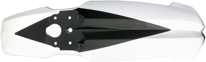 Front Fender Replacement Plastic Black / White For KTM SX 250