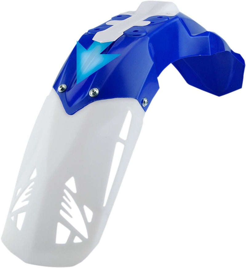 Cycralite Front Fender Blue For Yamaha WR 250 F 2015-2019