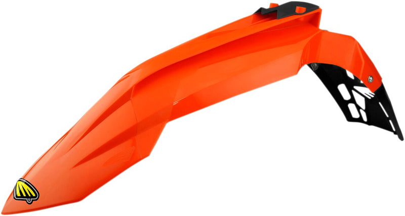 Front Fender Black / Orange For KTM EXC 250 2017