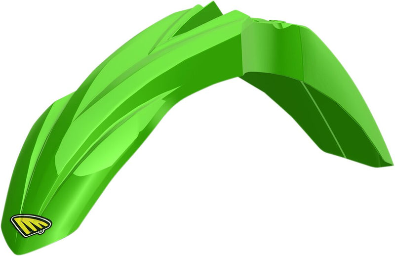 Performance Front Fender Green For Kawasaki KX 250 2021-2024