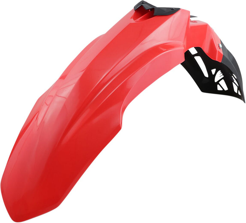 Cycralite Front Fender Red For Honda CRF 250 R 2018-2021