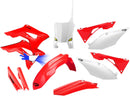 Powerflow Complete Body Kit Red / White For Honda CRF 250 R 2018-2021