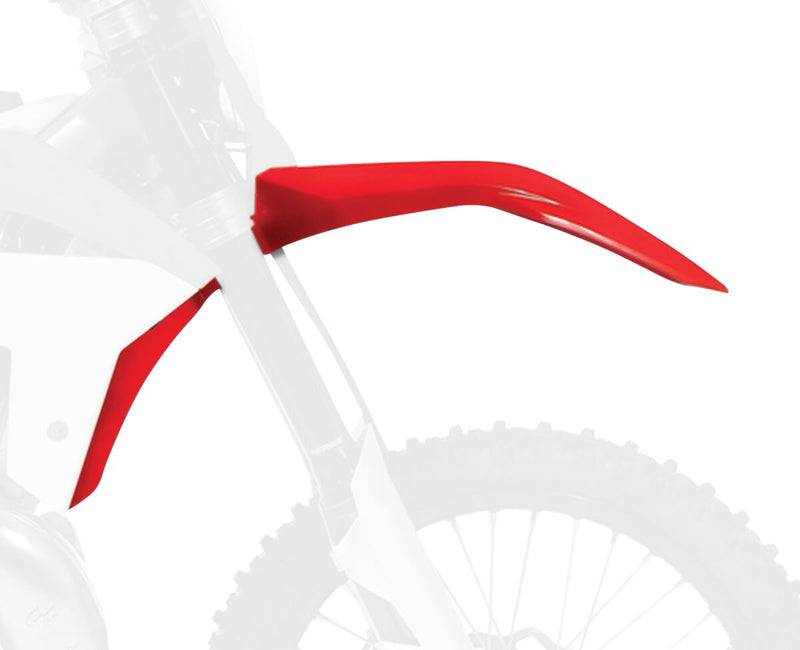 Replacement Plastic Front Fender Red For GasGas EC 125