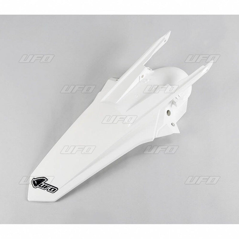 Replacement Plastic Rear Fender White For KTM EXC 250