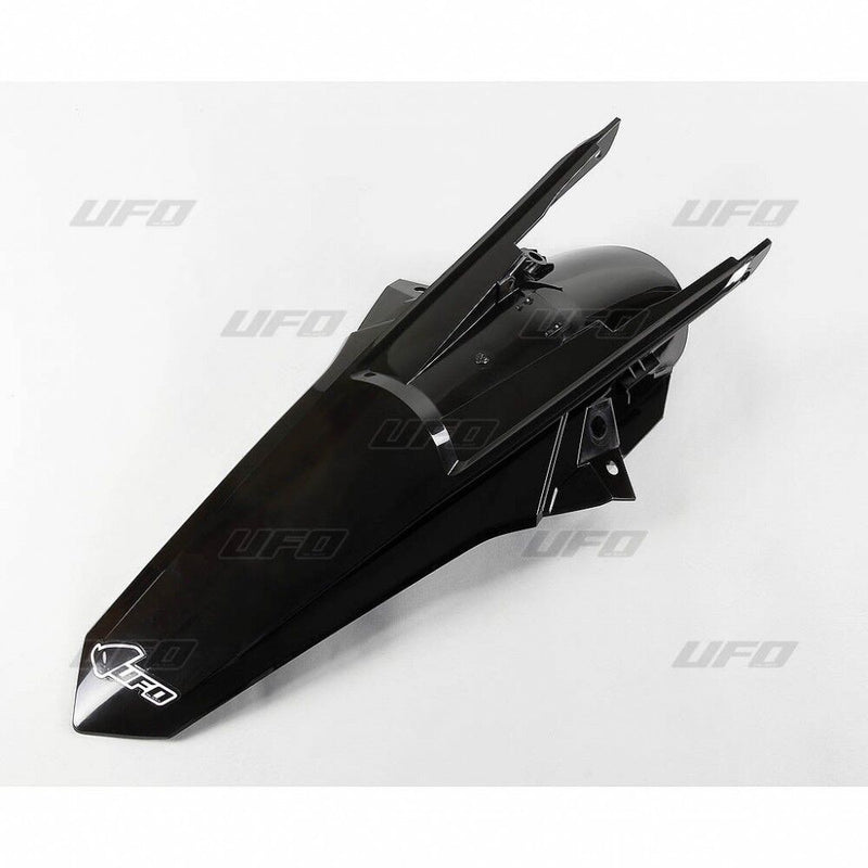 Replacement Plastic Rear Fender Black For KTM EXC 250