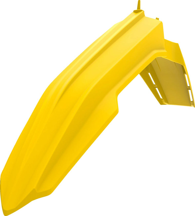 Restyle Front Fender Yellow For Suzuki RM 125