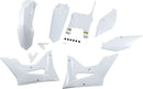 5 Piece Replica Body Kit White For Honda CR 125 R 2004-2007