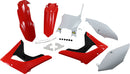 5 Piece Replica Body Kit Black / CR Red / Red / White For Honda CR 125 R 2004-2007