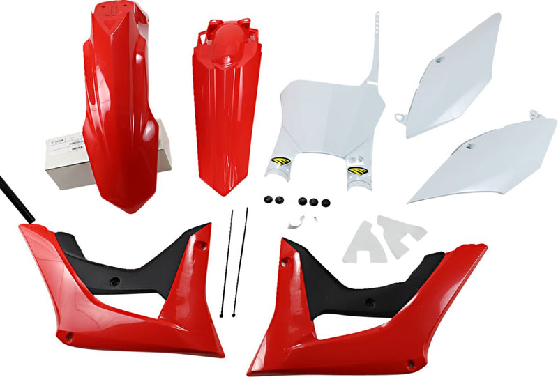 5 Piece Replica Body Kit Black / CR Red / White For Honda CRF 250 R 2018-2021