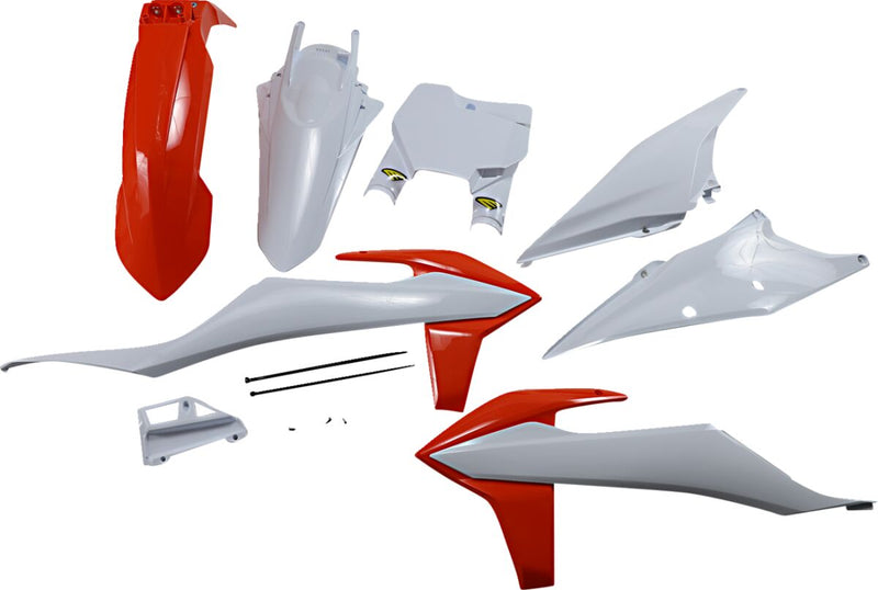5 Piece Replica Body Kit KTM Orange / Orange / White For KTM SX 125 2019-2022