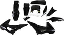 5 Piece Replica Body Kit Black For Husqvarna FC 250 2019-2022