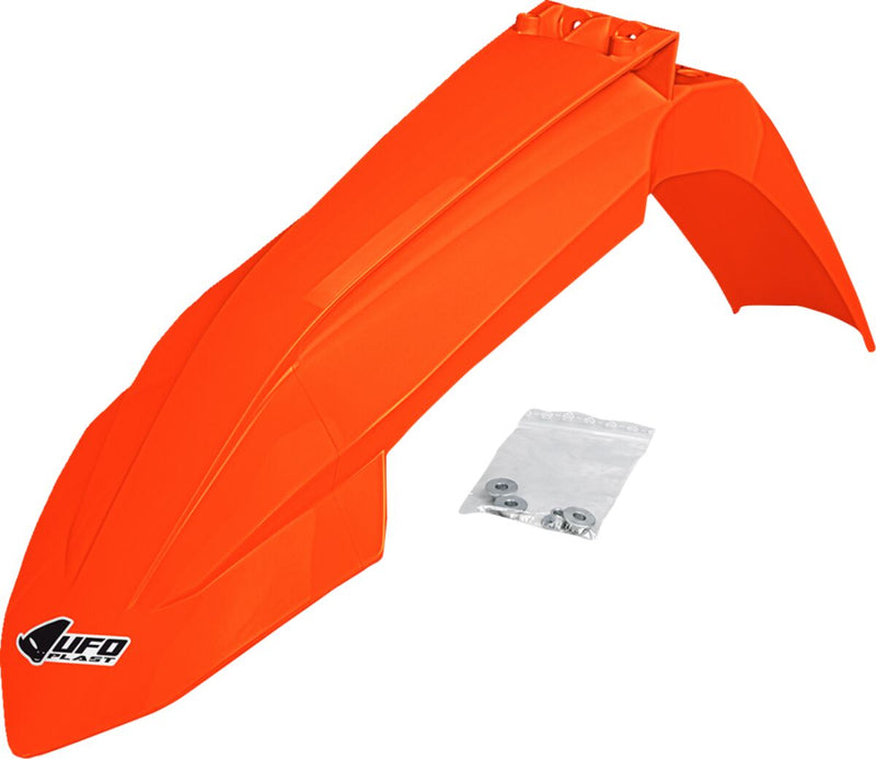 Front Fender Replacement Plastic Fluorescent Orange For KTM EXC 150 TBI