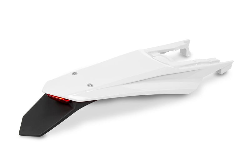 Replacement Plastic Rear Fender White For KTM EXC 150 TBI LED