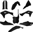Body Kit Black For Kawasaki KX 450
