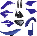 Restyling Body Kit Black / Blue / OEM For Yamaha YZ 125