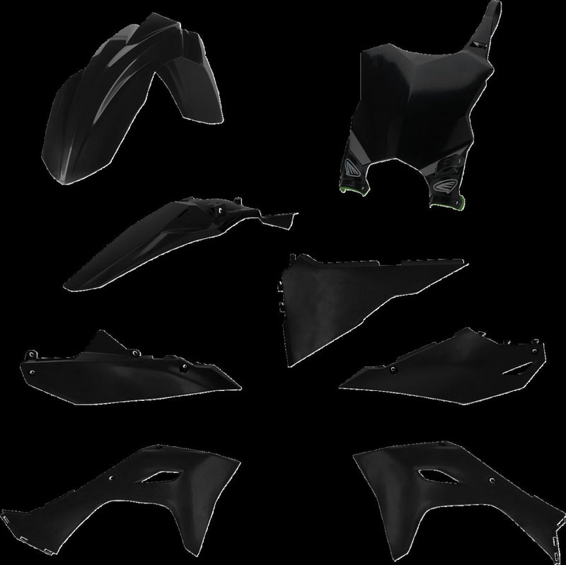 5 Piece Replica Body Kit Black For Kawasaki KX 450 2024